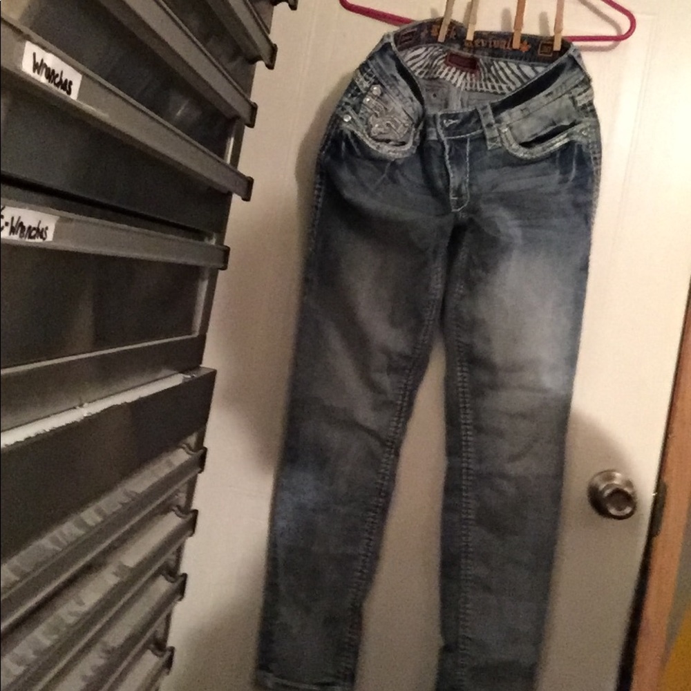Rock revival jeans